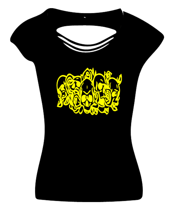 Back Cut Top Totenkopf 20