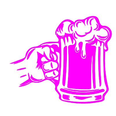 Frauen Pullover Bierglas 1