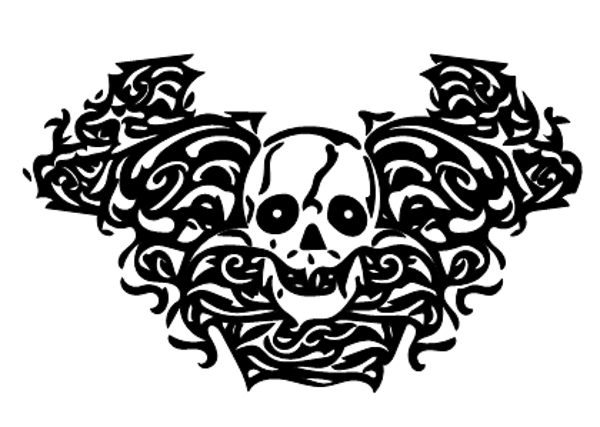 Frauen Pullover Totenkopf 4