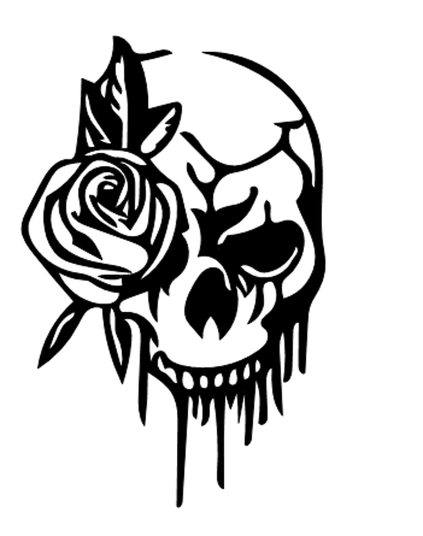 Frauen Pullover Totenkopf 5