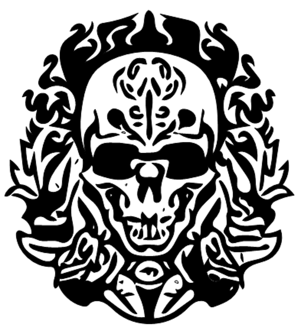Frauen Pullover Totenkopf 6
