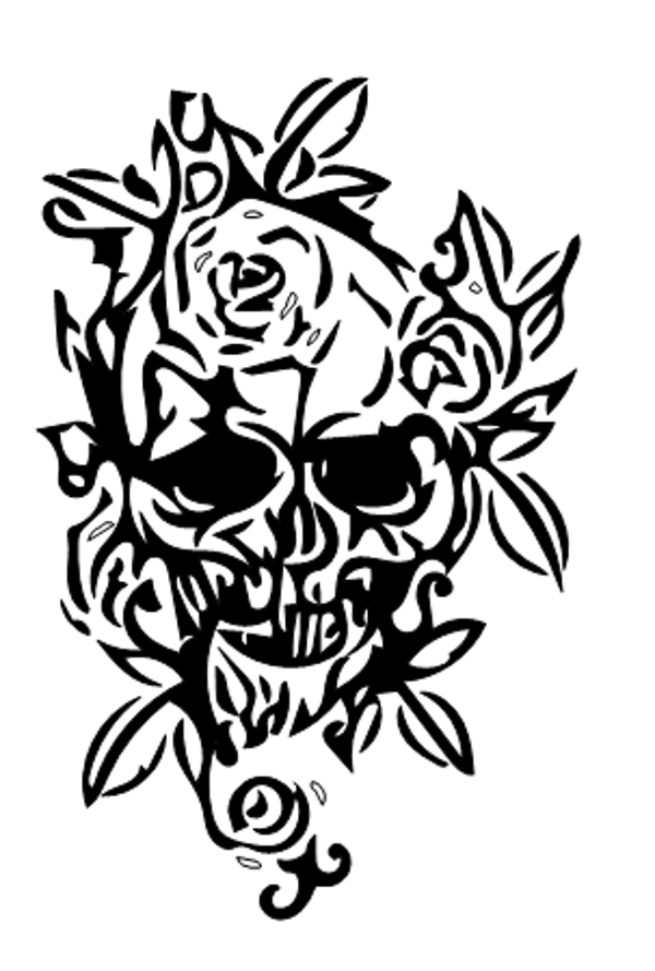 Frauen Pullover Totenkopf 7