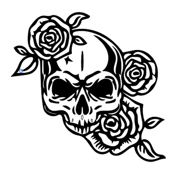Frauen Pullover Totenkopf 9