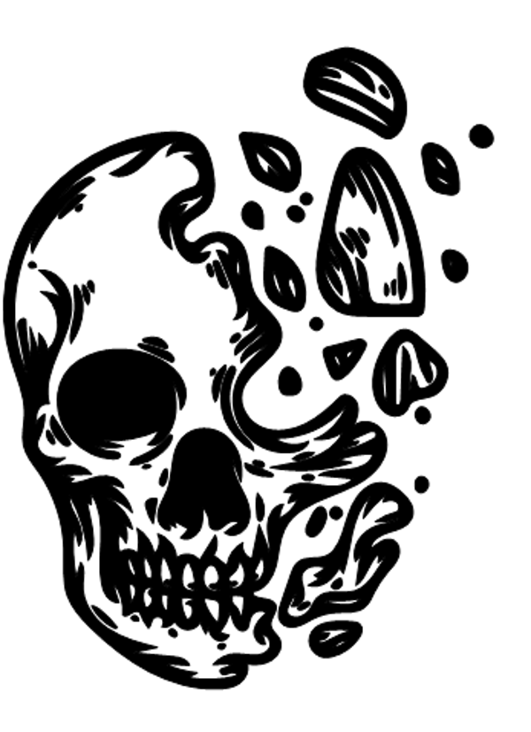 Frauen Pullover Totenkopf 18