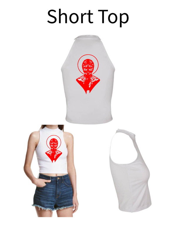 Turtleneck Short Top Dämonen 1