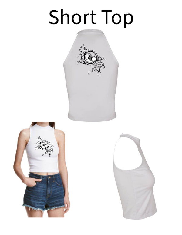 Turtleneck Short Top Kompass 1