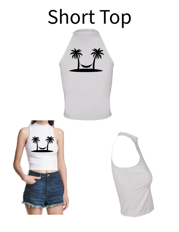Turtleneck Short Top Paradise 2