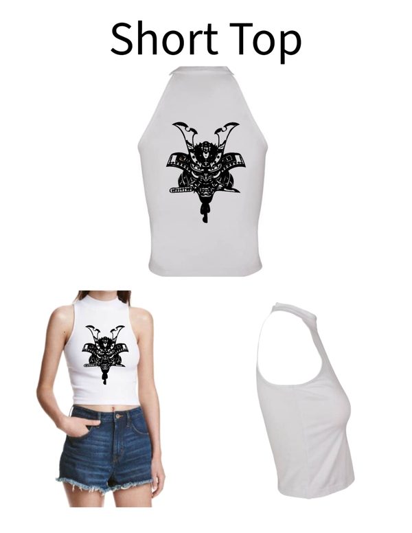 Turtleneck Short Top Samurai 1
