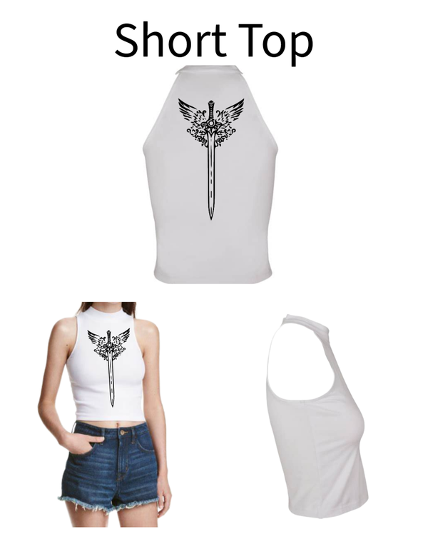 Turtleneck Short Top Schwert 10