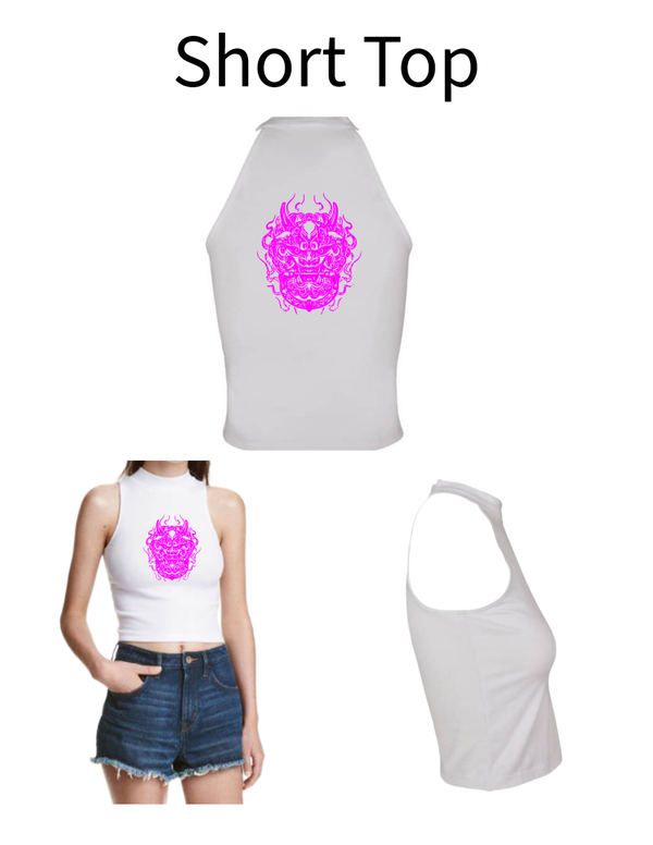 Turtleneck Short Top Teufel 1