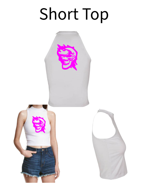 Turtleneck Short Top Totenkopf 21