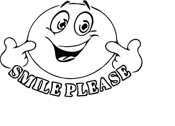 Frauen T-Shirt Smile Pleas 1