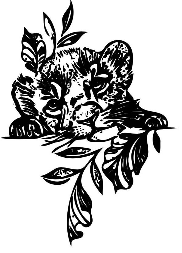 Frauen T-Shirt Tiger 3