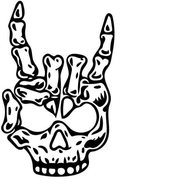 Langes Shirt/ Kleid Totenkopf 10