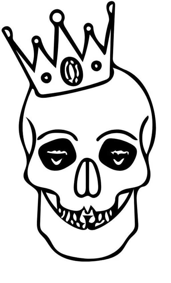 Neckholder Top Totenkopf 11