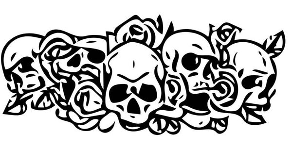 Turtleneck Short Top Totenkopf 20