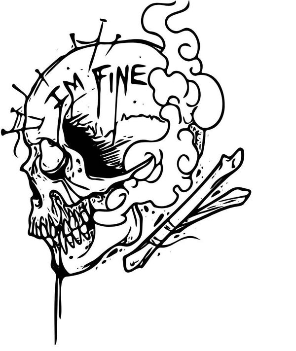 Turtleneck Short Top Totenkopf 29