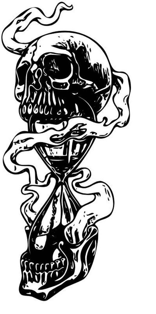 Turtleneck Short Top Totenkopf 37