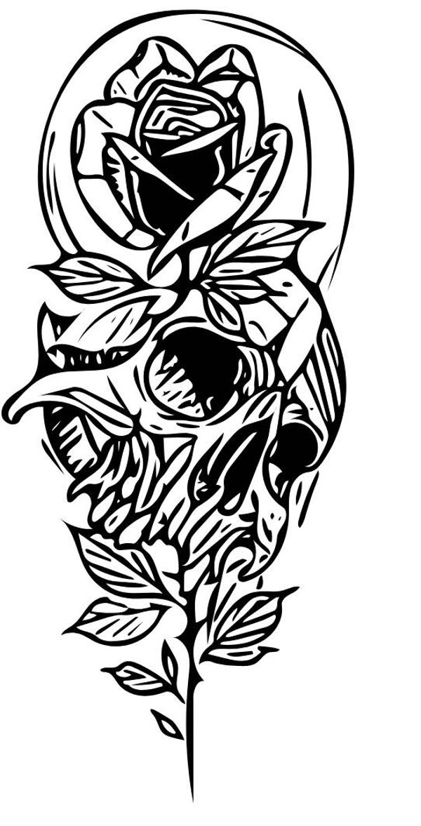 Turtleneck Body Totenkopf 42