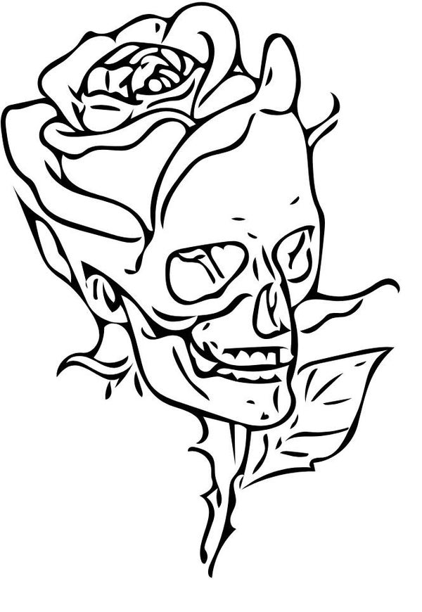 Turtleneck Short Top Totenkopf 8