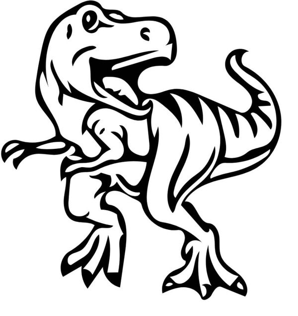 Turtleneck Short Top T-Rex 1