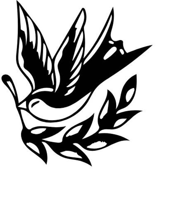 Frauen T-Shirt Vogel 1