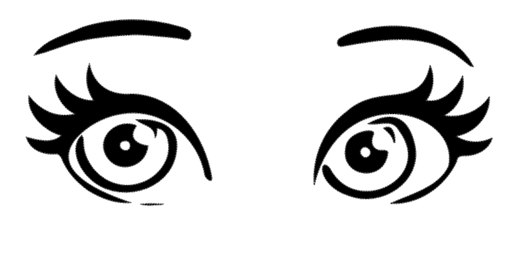 Herren T-Shirt Augen auf der Brust 1