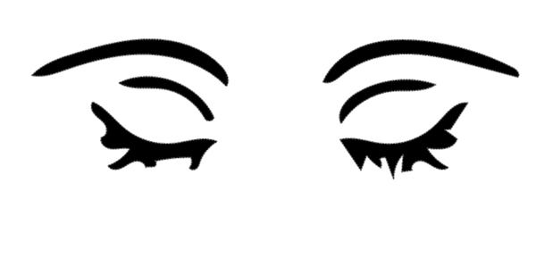 Turtleneck Short Top Augen ( Auf der Brust) 27