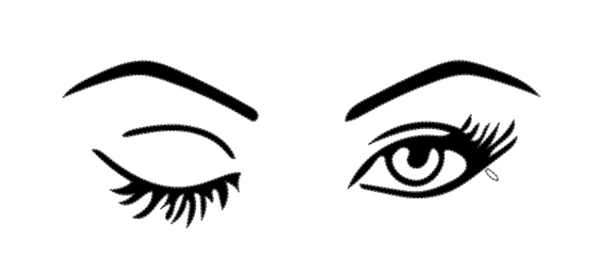 Herren T-Shirt Augen auf der Brust 31