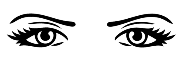 Herren T-Shirt Augen auf der Brust 36