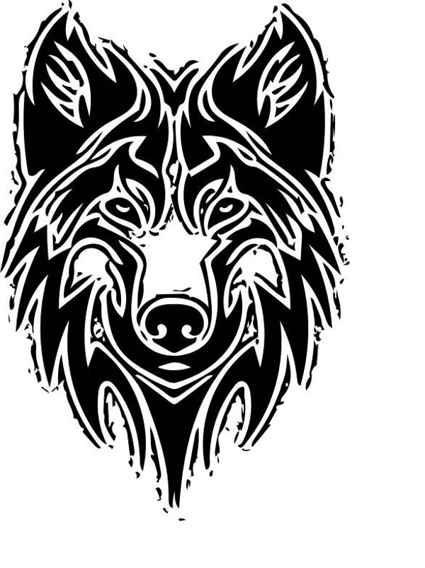 Frauen T-Shirt Wolf 0