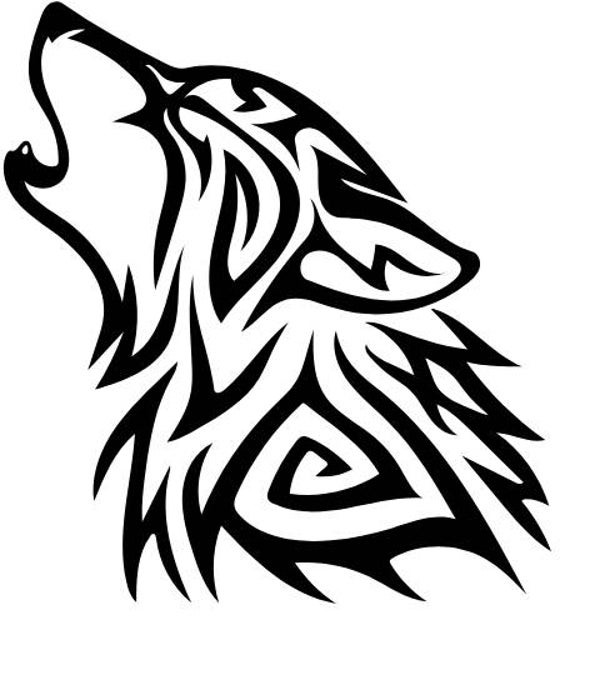 Frauen T-Shirt Wolf 3