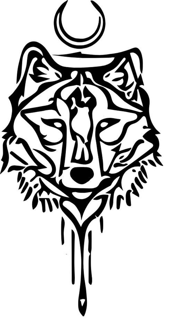Frauen T-Shirt Wolf 5