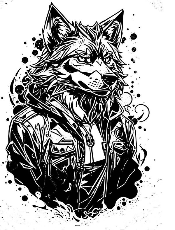 Frauen T-Shirt Wolf 7