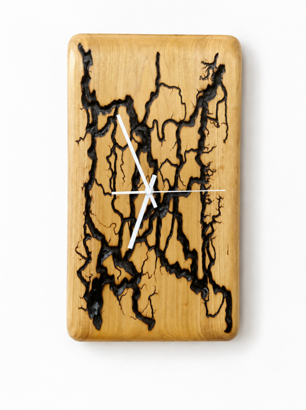 Handmade Tulipwood Wall Clock