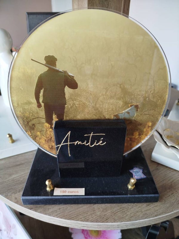 PLAQUE CHASSEUR