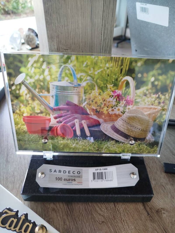 PLAQUE JARDIN