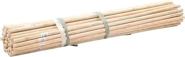 25 Wooden Broom Handles – 120cm x 2.35cm Replacement Mop Brush & Shovel Handle