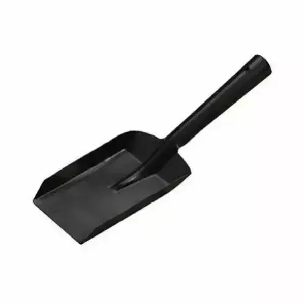 5" Coal Hand Shovel Scoop – Black Fireplace Ash Trowel for Stove & Household Use