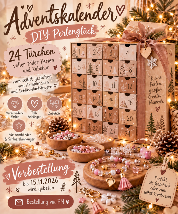 Adventskalender - DIY Perlenglück