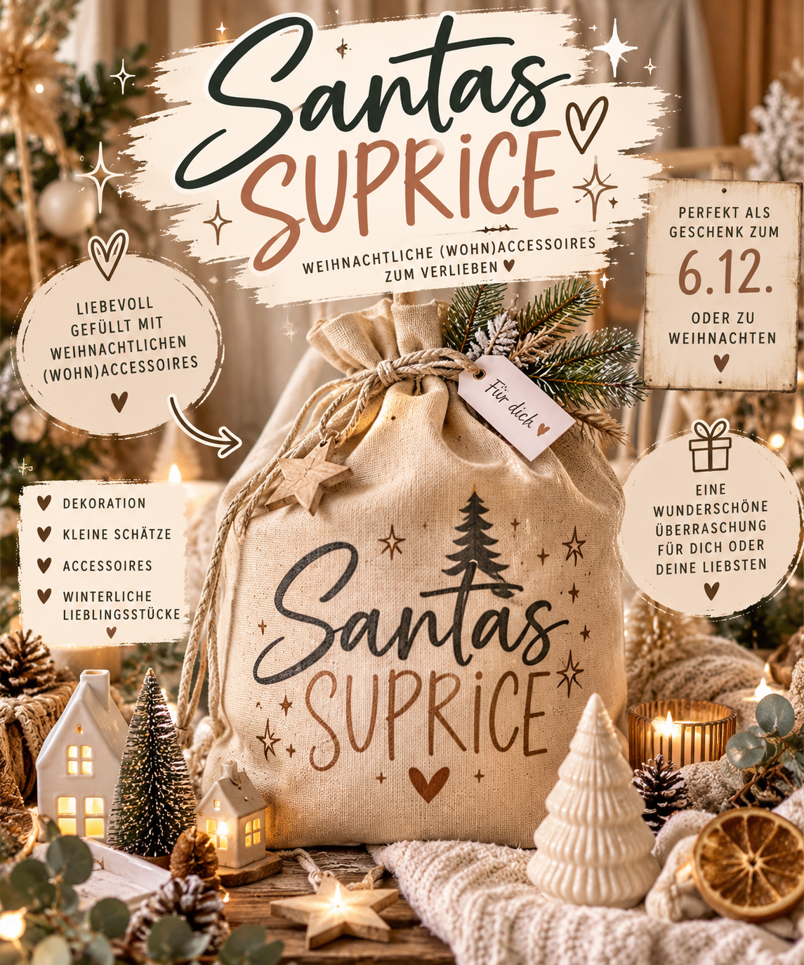 Kreativpaket - Santas Suprice