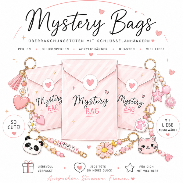 Mystery Bag - Handyketten / Schlüsselanhänger