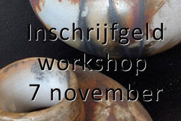 Inschrijfgeld workshop 7 november