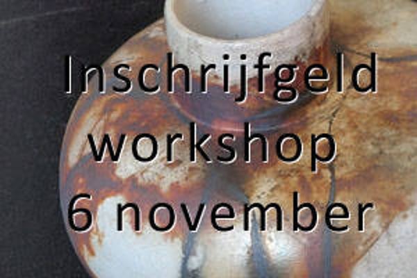 Inschrijfgeld workshop 6 november