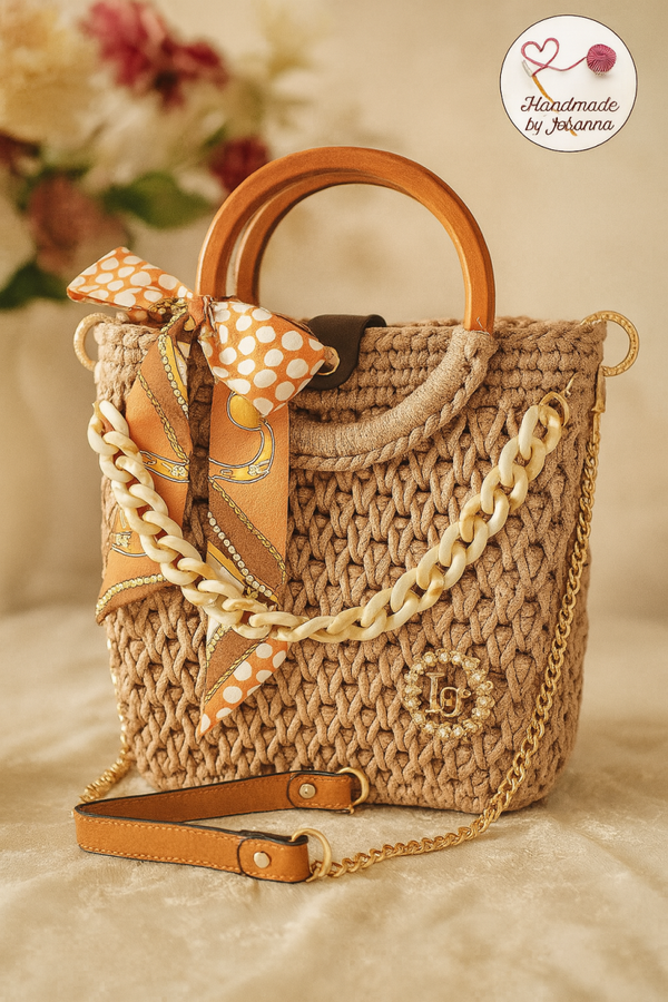 torebka wykonana na szydełku /handmade