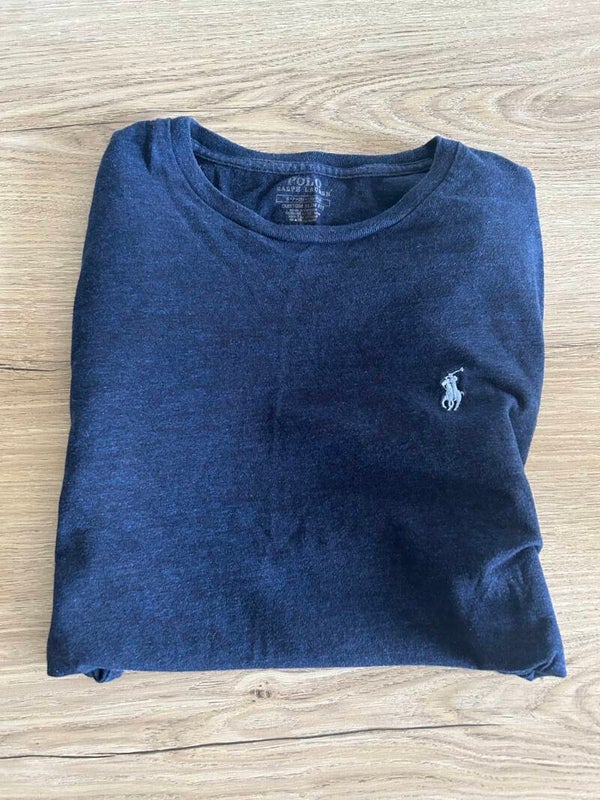 Polo Ralph Lauren Custom Slim Fit T-shirt navy blue size M