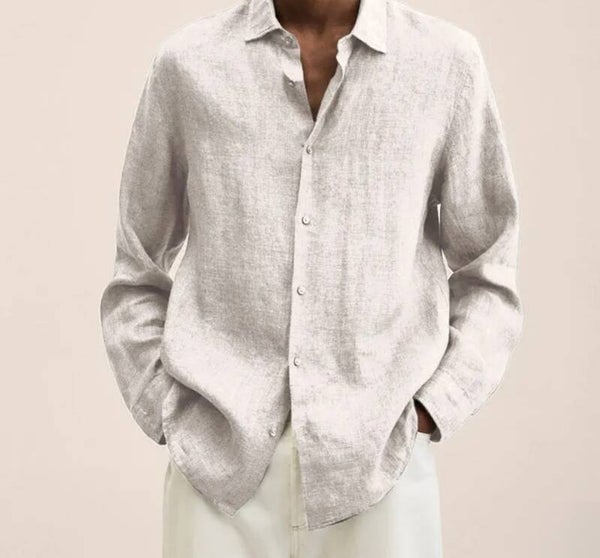 lino beige claro
