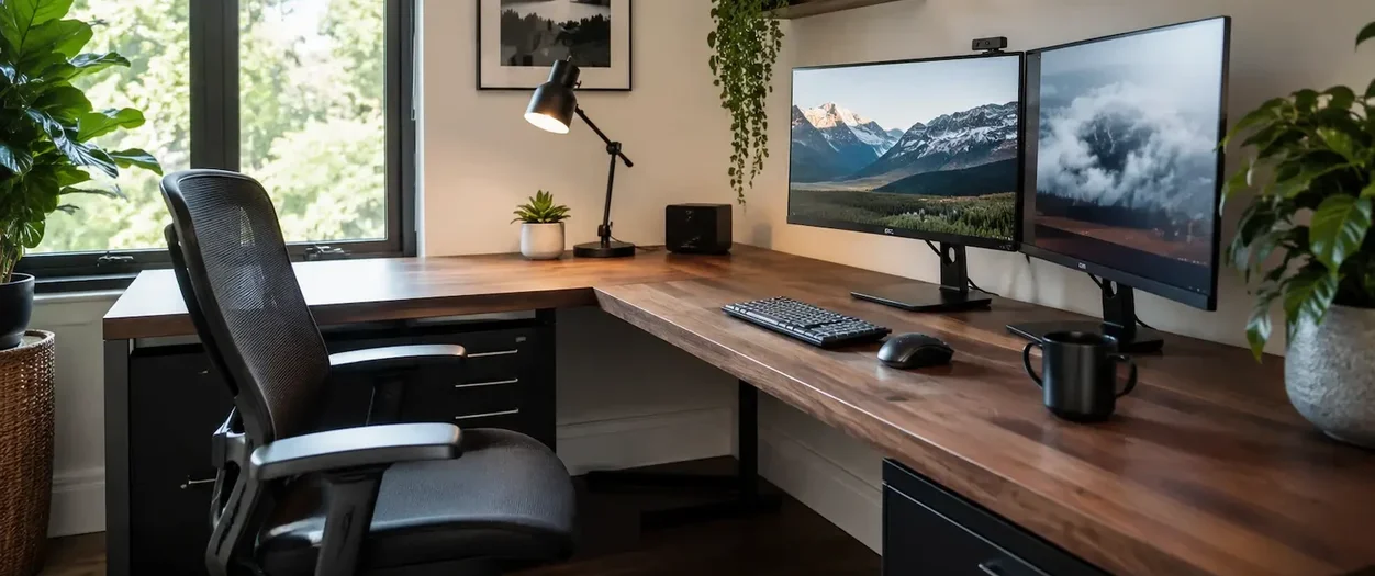 Eckschreibtisch im Homeoffice Ratgeber