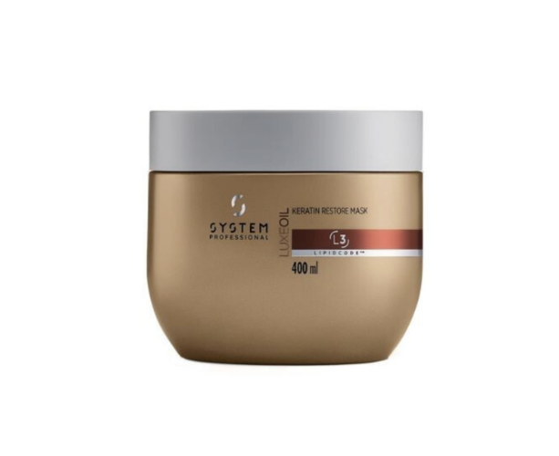 Wella keratin restore mask "luxe oil"  400ml