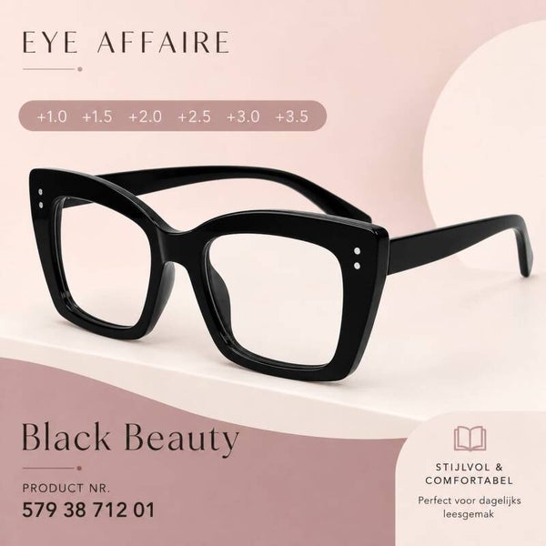 Cat Eye leesbril 😻Black Beauty: Productnummer 579 38 712 01